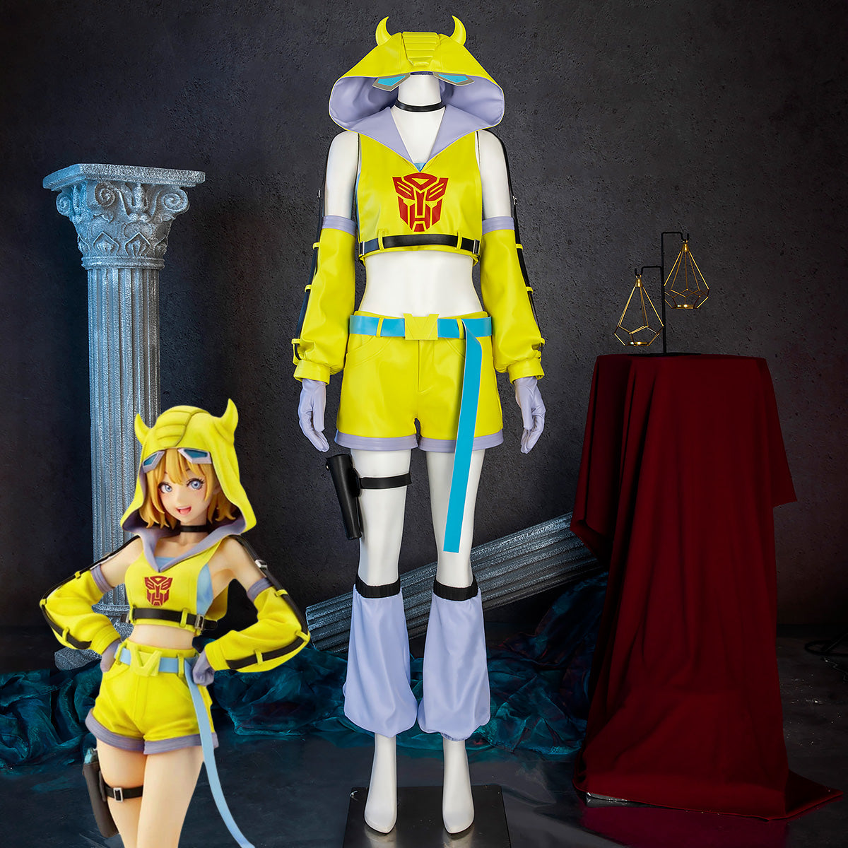 Transformers Female Bumblebee Cosplay Costume Costume - Tophatter Daily Deals