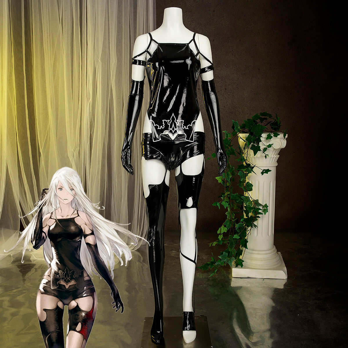 NieR: Automata YoRHa Type A No.2 A2 Cosplay Costume Costume - Tophatter Daily Deals