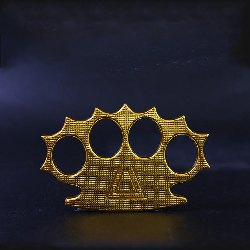 Arena Breakout Hedgehog Brass knuckles Dusters Gold - Tophatter Daily Deals