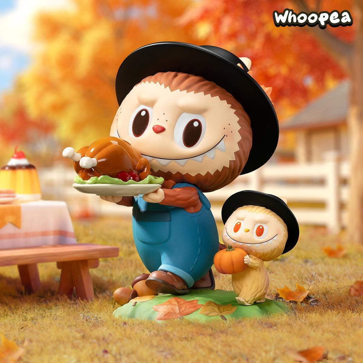 THE MONSTERS Thanksgiving Figurine - Tophatter Daily Deals