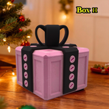 The Annoying Present with Middle Finger in A Box Gift Box with Screws Prank Surprise Pop-Up Novelty Funny Gifts for Adult Toys Box H 8x8x10cm - Tophatter Daily Deals