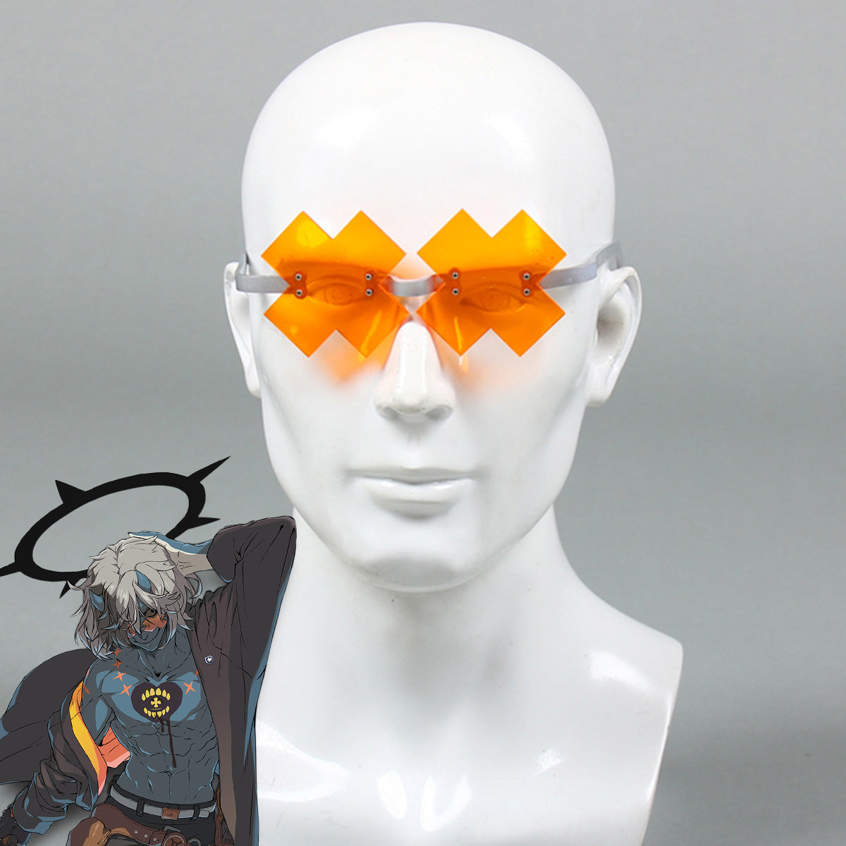 Guilty Gear STRIVE Happy Chaos Glasses Cosplay Accessory Prop Prop - Tophatter Daily Deals
