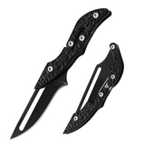 Magic Knife Camping Survival Knife Black - Tophatter Daily Deals