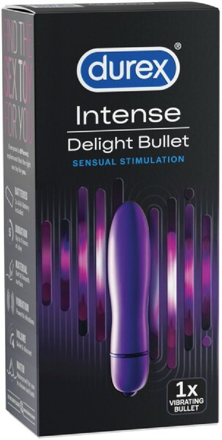 Durex Intense Delight Bullet – Compact Powerful Vibrator > Vibrators > Mini Vibrators - Tophatter Daily Deals