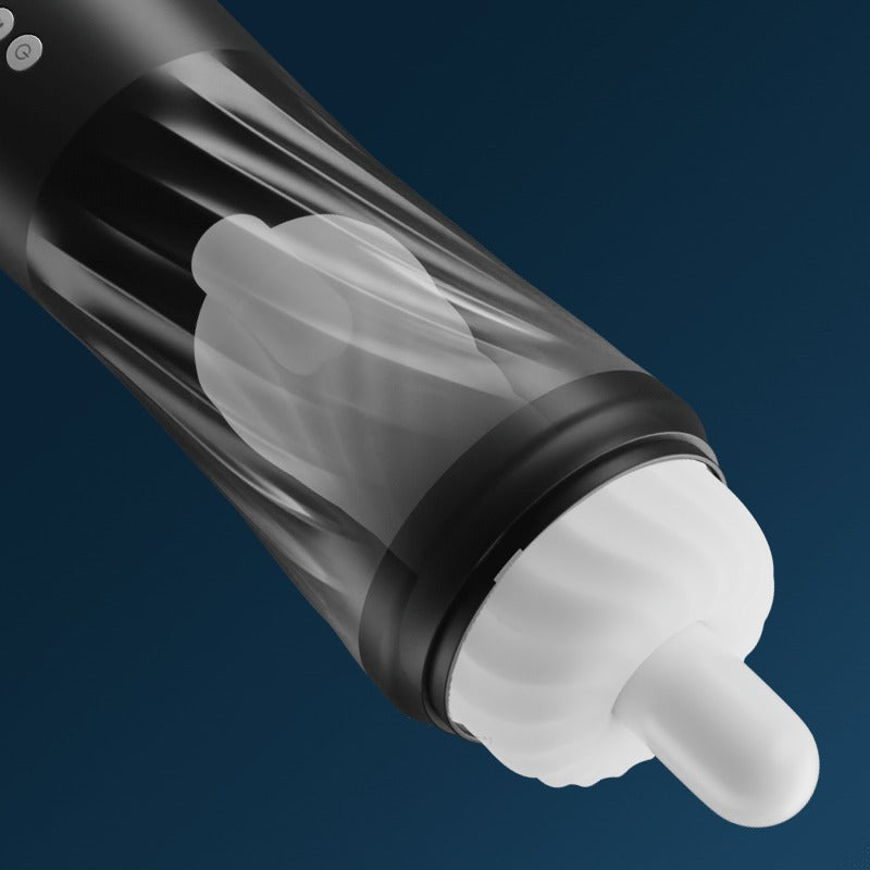 Dreamer - 3 Rotating 5 Thrusting 5 Vibrating Heating Male Stroker Masturbation Cup - Tophatter Daily Deals