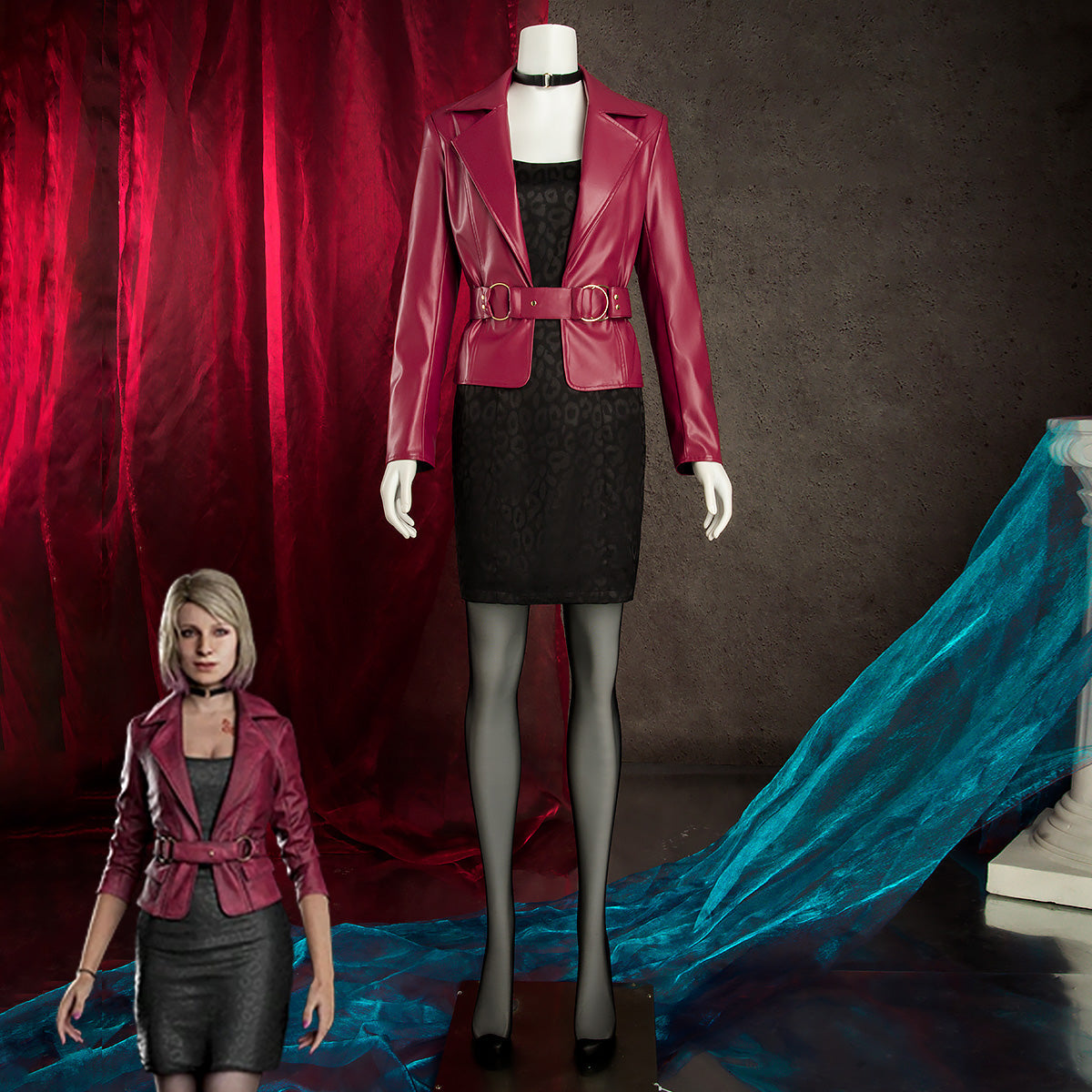 Silent Hill 2 Remake SH2 Maria Cosplay Costume Costume - Tophatter Daily Deals