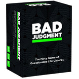 Bad Judgment – Party Game for 3+ Players Aged 17 and Up > Novelties > Card Games - Tophatter Daily Deals