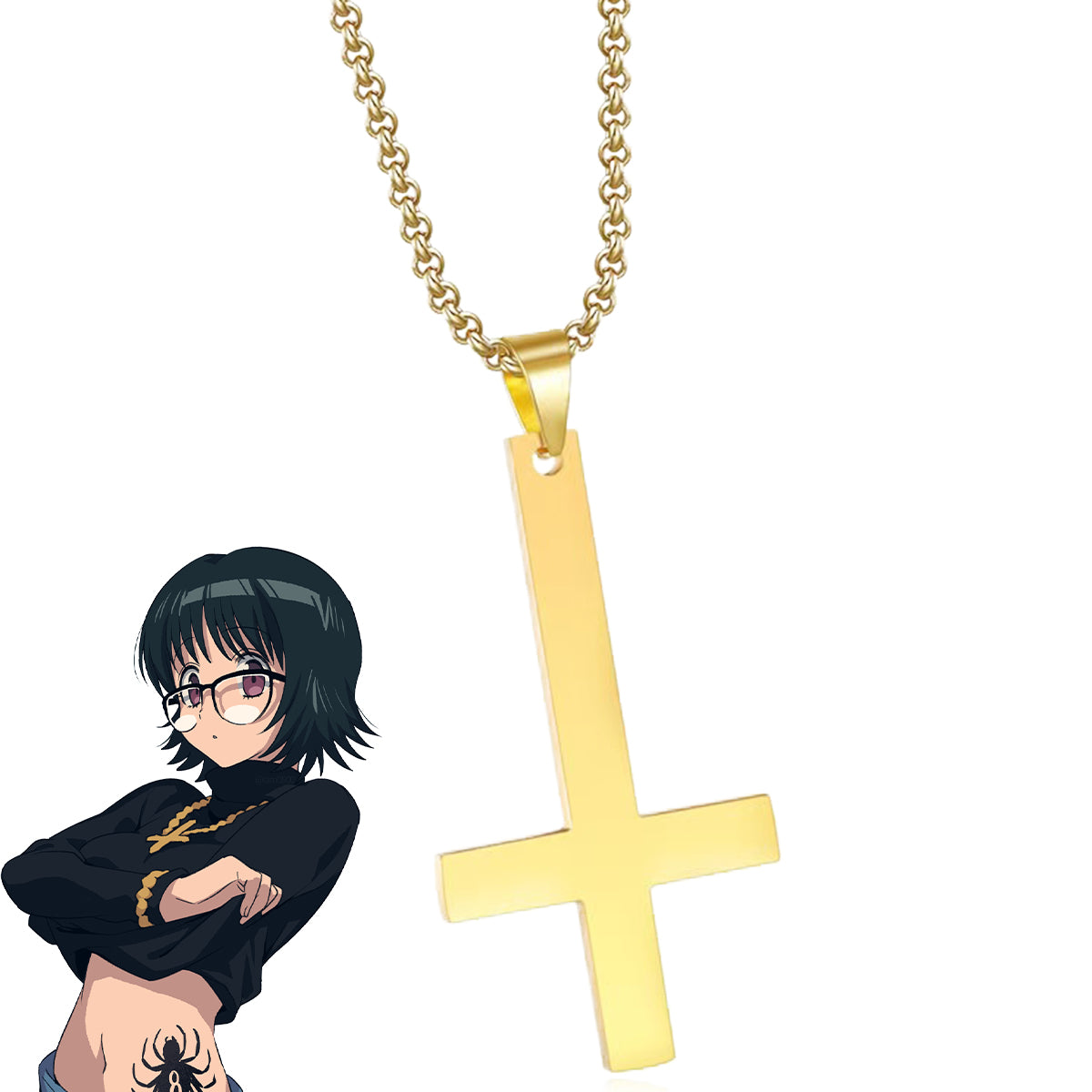 Hunter X Hunter Shizuku Murasaki Necklace Glasses Cosplay Accessory Prop Prop - Tophatter Daily Deals