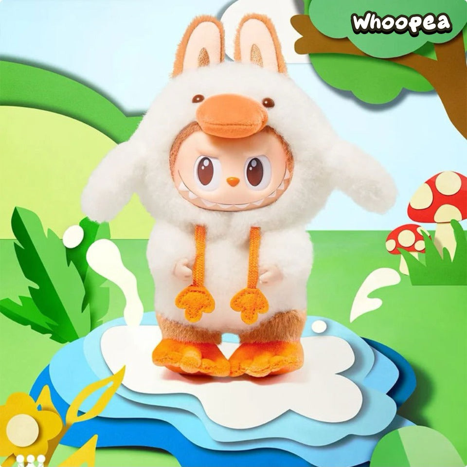 THE MONSTERS Labubu Forest Fairy Tale Series Plush Doll, Hanging Card - Tophatter Daily Deals