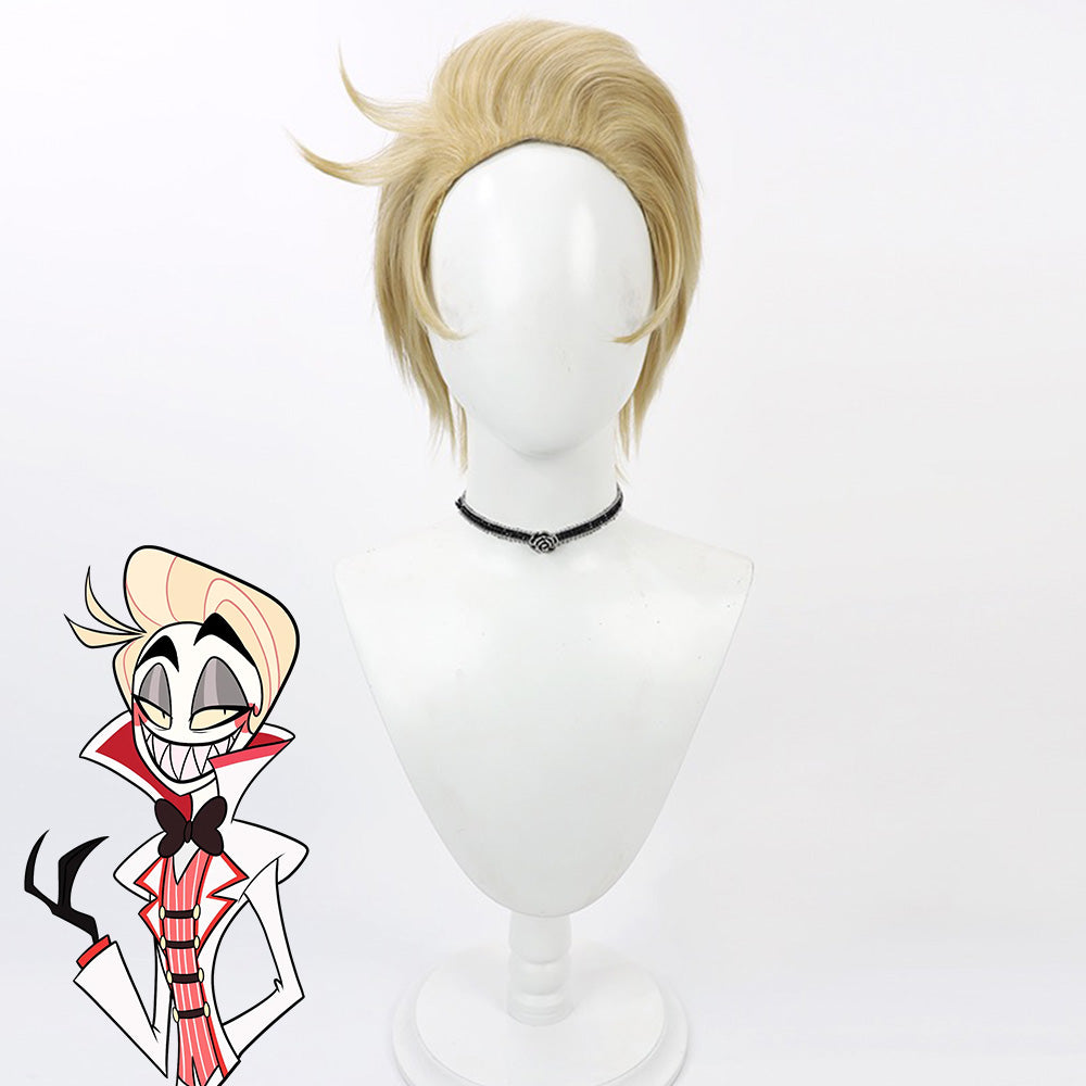 Hazbin Hotel Lucifer Yellow Cosplay Wig Wig - Tophatter Daily Deals