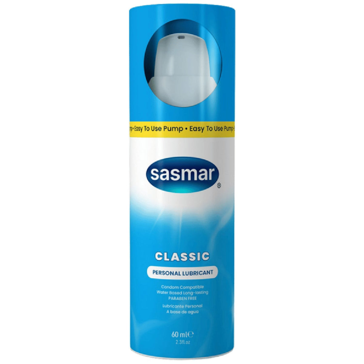Sasmar Classic – Premium Water-Based Personal Lubricant 60ml > Lube > Water Based - Tophatter Daily Deals