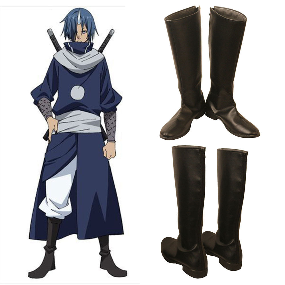 That Time I Got Reincarnated as a Slime Tensei Shitara Suraimu Datta Ken Souei Black Shoes Cosplay Boots Shoes/Boots - Tophatter Daily Deals
