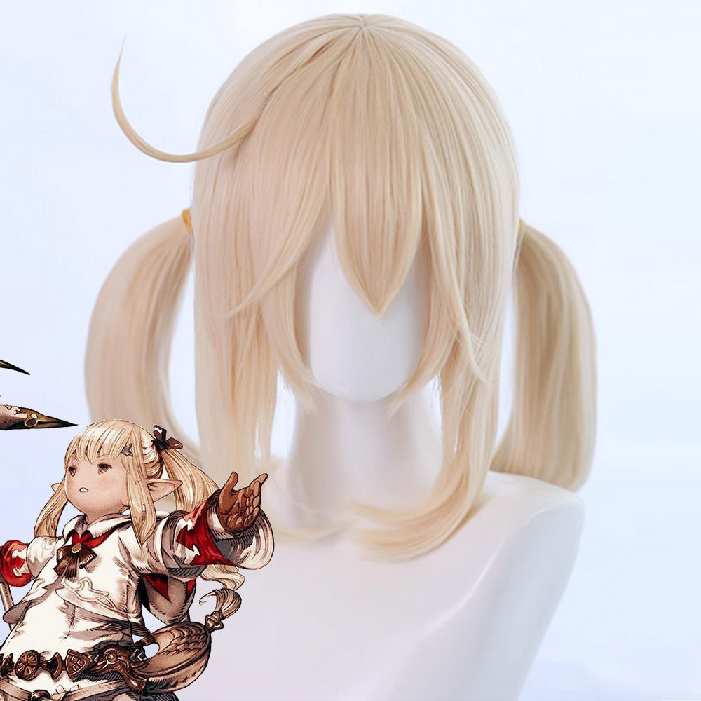 Final Fantasy XIV FF14 Cute White Mage Yellow Cosplay Wig Wig - Tophatter Daily Deals