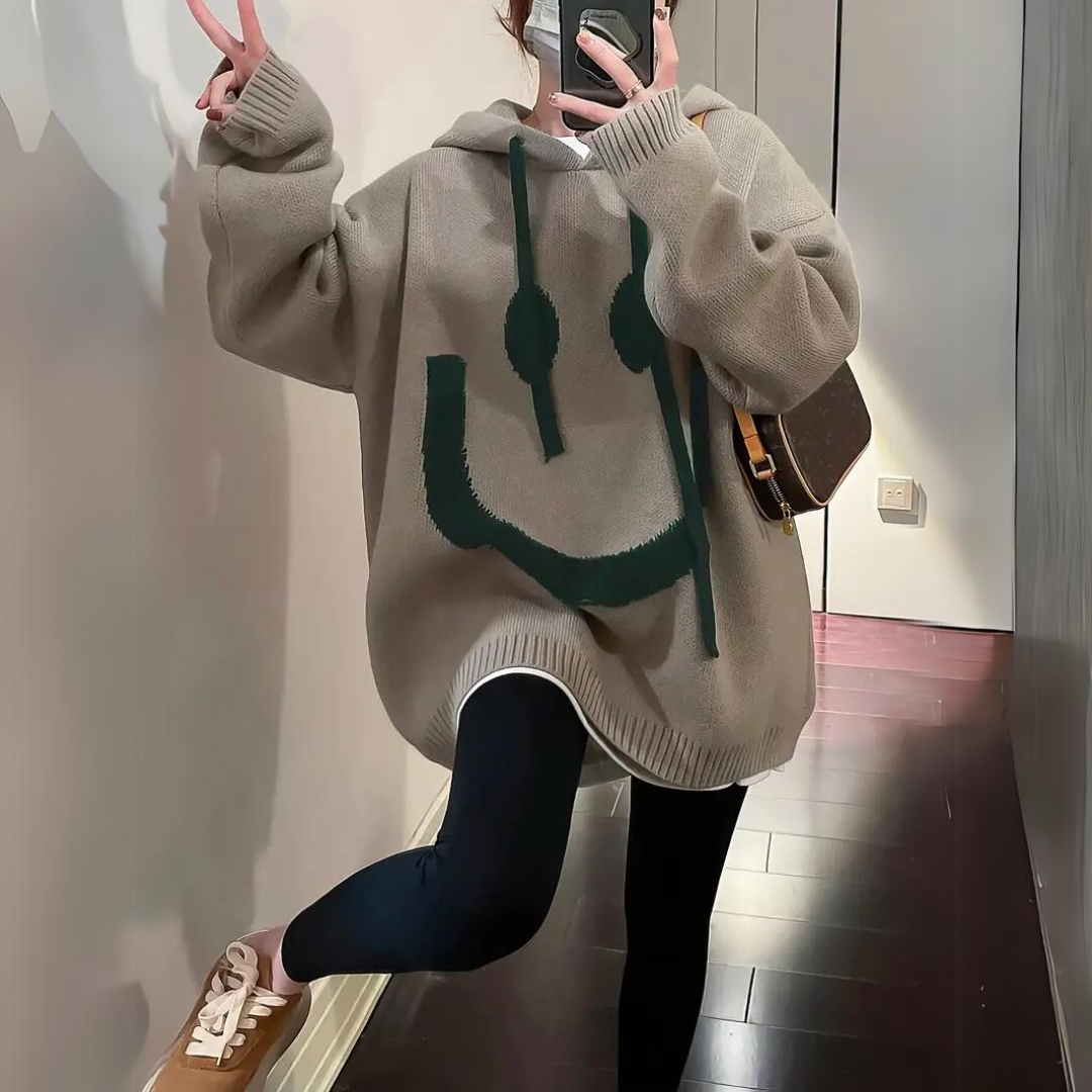 Warm Cozy Women's Oversized Hoodie - Knit, Everyday - Tophatter Daily Deals