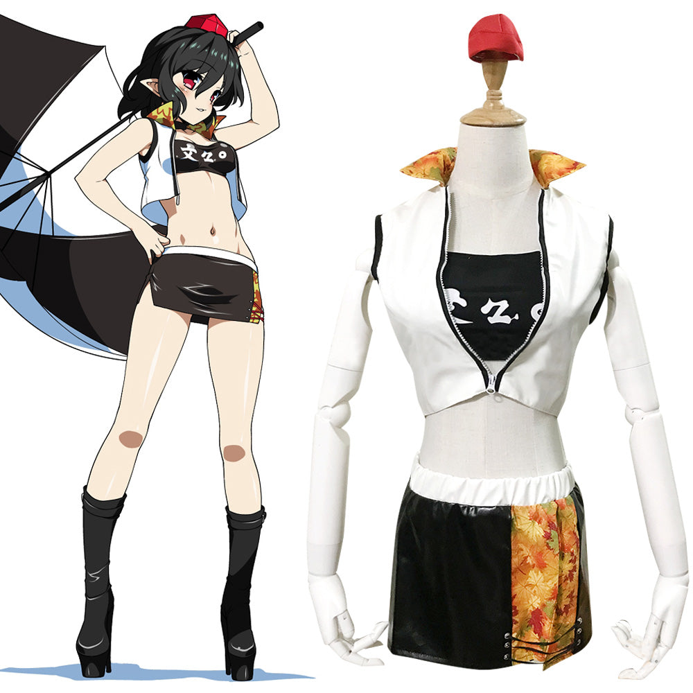 Touhou Project Aya Shameimaru Racing Cosplay Costume - Tophatter Daily Deals
