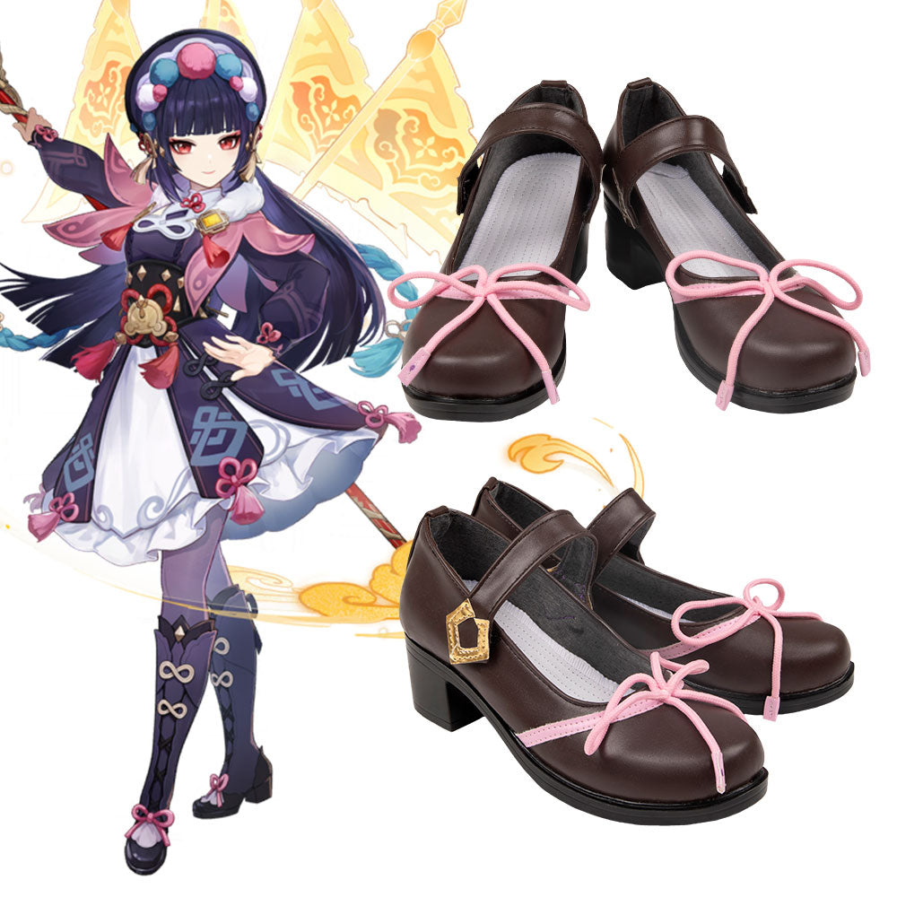 Genshin Impact Yun jin Black Cosplay Shoes Shoes/Boots - Tophatter Daily Deals