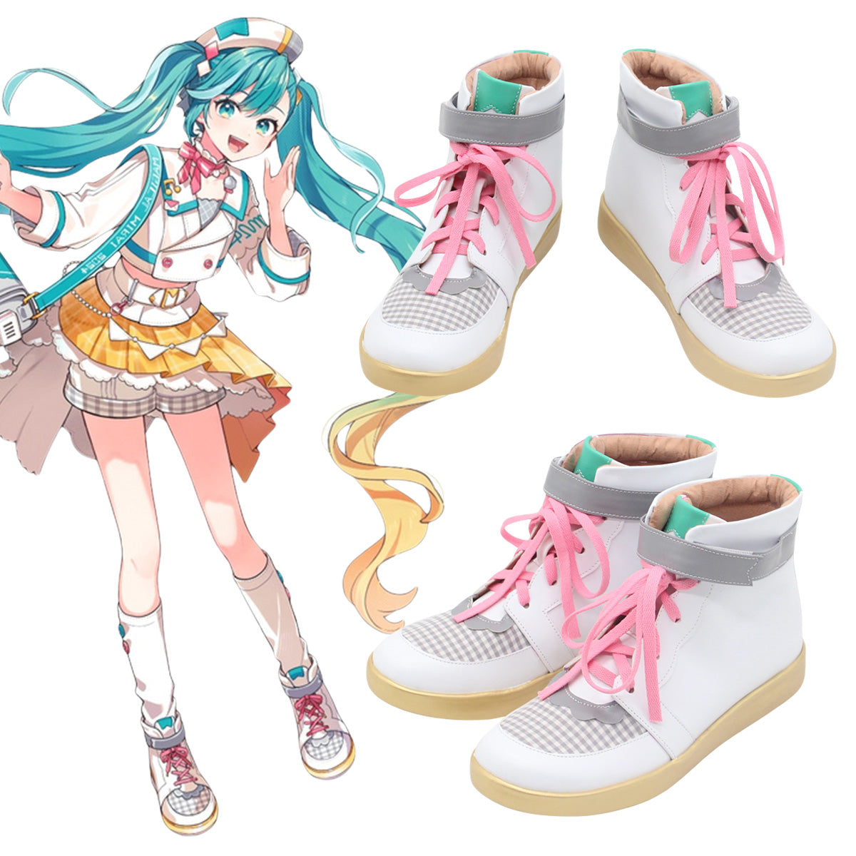 Vocal Idol Magical Mirai 2024 Cosplay Costume Shoes Shoes/Boots - Tophatter Daily Deals