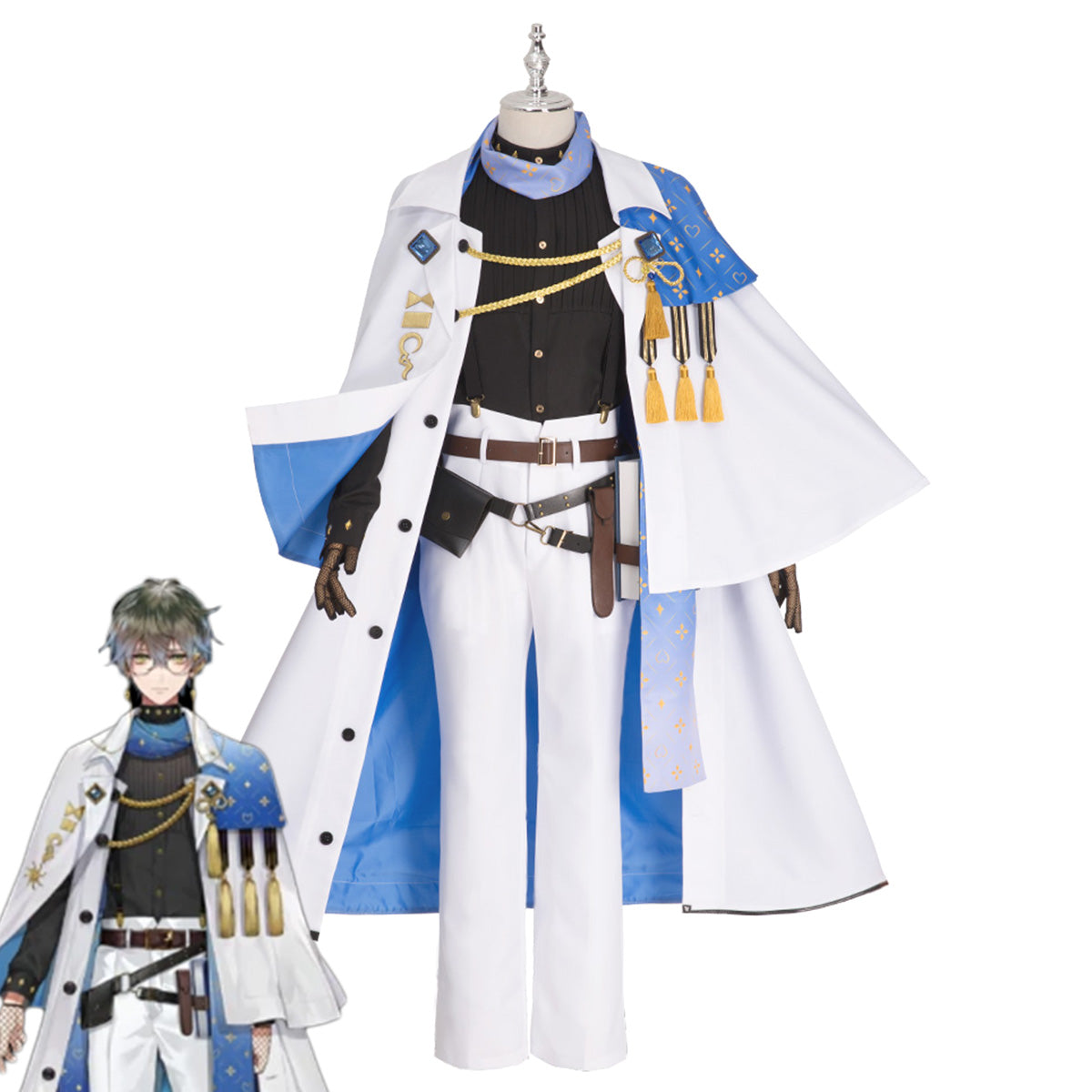 Virtual YouTuber Luxiem Ike Eveland B Edition Cosplay Costume Costume - Tophatter Daily Deals