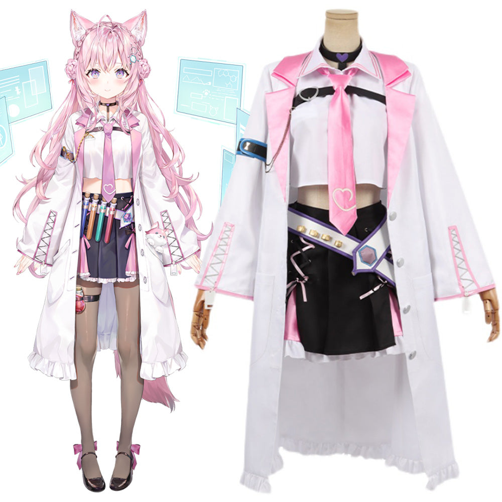 Hololive Virtual YouTuber Hakui Koyori Cosplay Costume Costume - Tophatter Daily Deals
