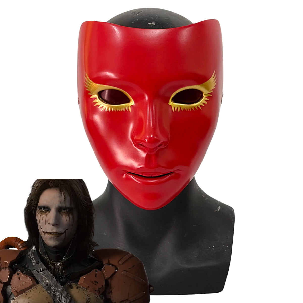 Death Stranding 2: On the Beach Higgs Mask Cosplay Accessory Prop Prop - Tophatter Daily Deals