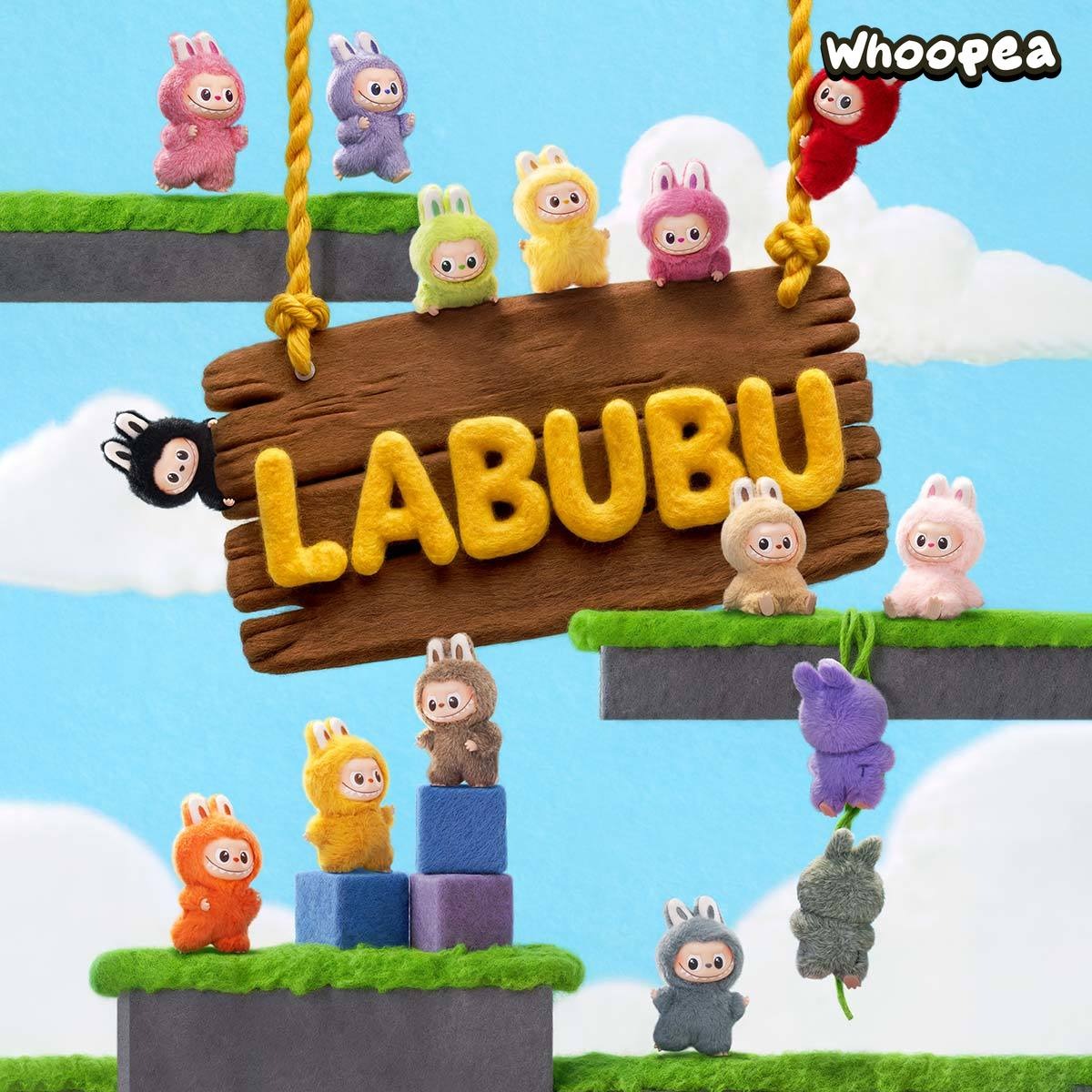 THE MONSTERS Pin for Love Series-Vinyl Plush Pendant Blind Box (N-Z) - Tophatter Daily Deals