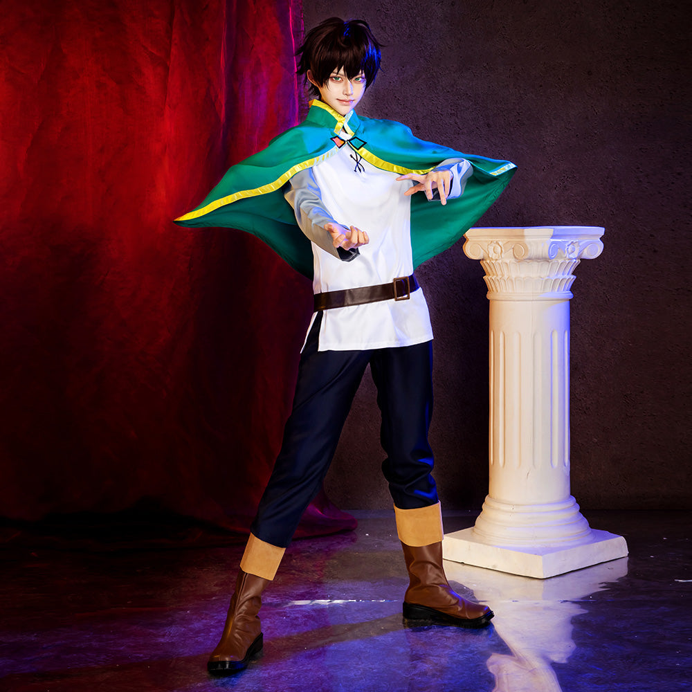 Kono Subarashii Sekai ni Shukufuku o Kazuma Sato Cosplay Costume - A Edition - Tophatter Daily Deals