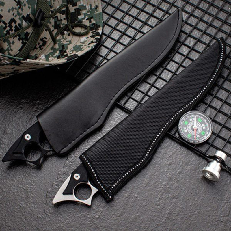 Brass Knuckles Fighting Knife - Tophatter Daily Deals