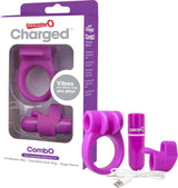 Charged Combo Kit 1 – Body-Safe Silicone Cock Ring and Fingertip Sleeve Kit > Sex Toys > Couples Toys - Tophatter Daily Deals