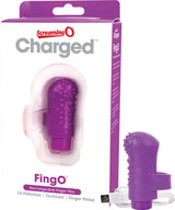 Charged Fing O – Rechargeable Mini Finger Vibrator with Vooom Technology > Vibrators > Finger Vibrators - Tophatter Daily Deals