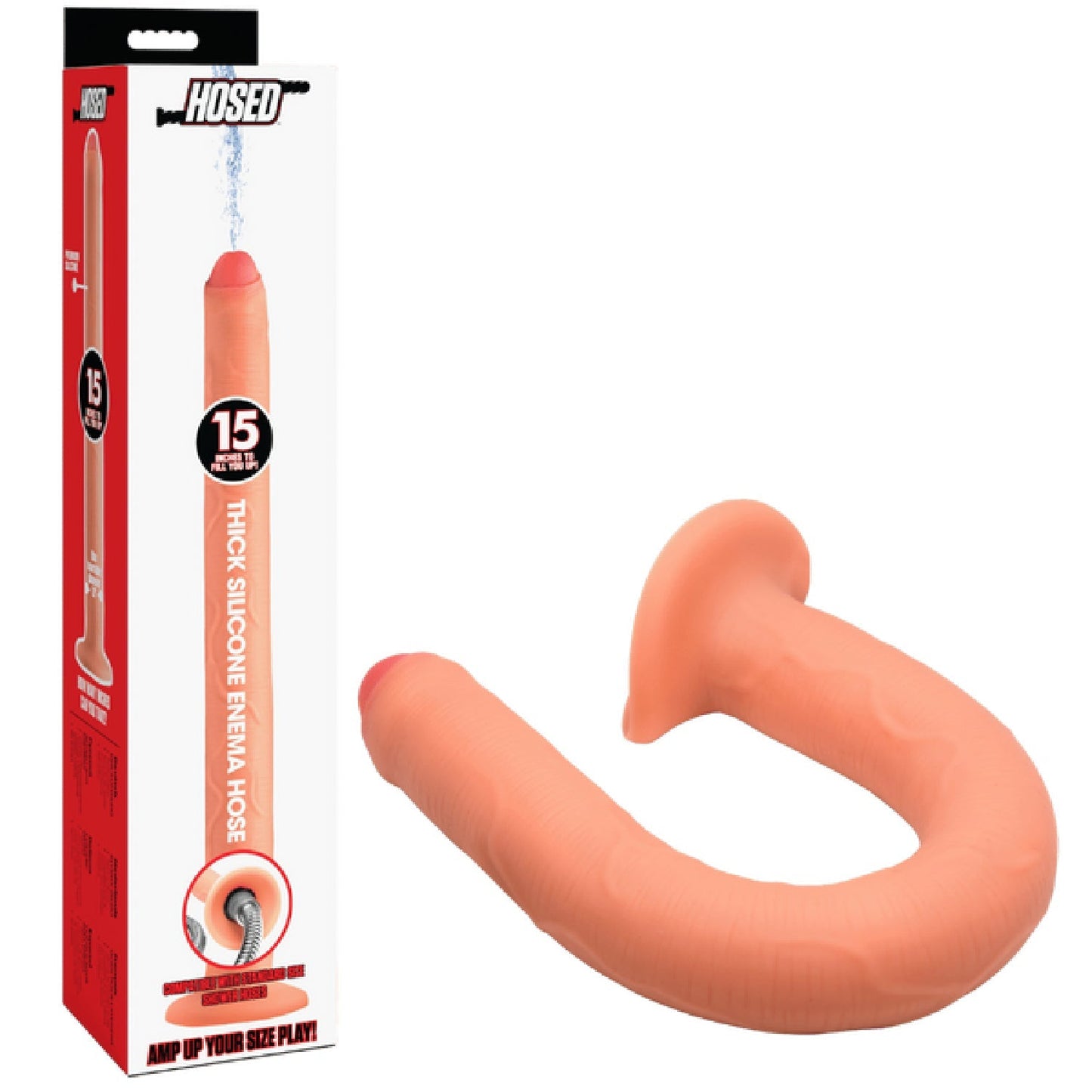 Thick Silicone Enema Hose – 15 Inch Hygienic and Pleasure-Enhancing Enema Hose > Anal Range > Oversized Anal Toys - Tophatter Daily Deals