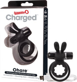 Charged Ohare – Rechargeable Double Cock Ring Rabbit Vibrator > Sex Toys > Couples Toys - Tophatter Daily Deals