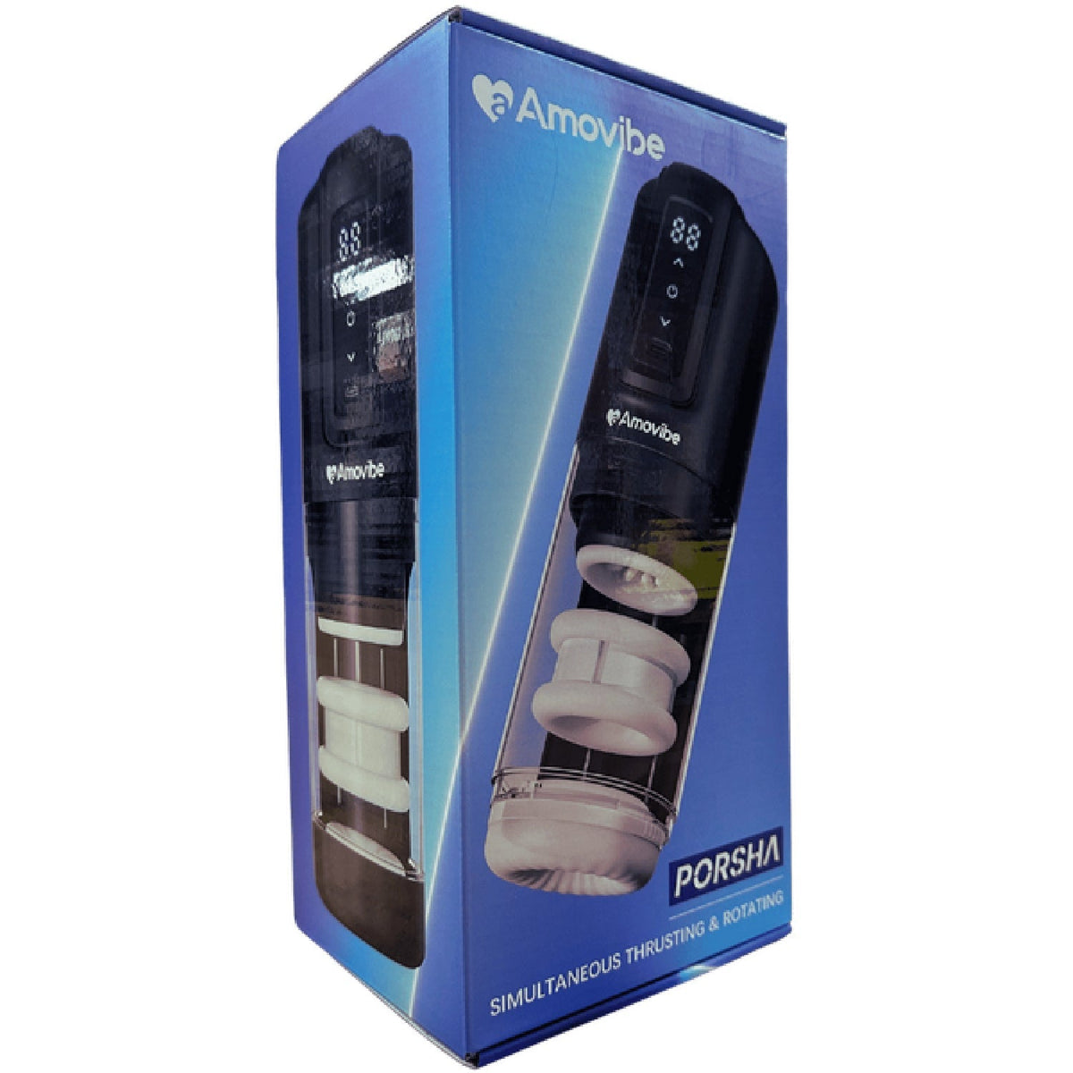 Porsha Automatic Masturbator – Vibrating and Heating Male Pleasure Device > Sex Toys For Men > Masturbators Premium - Tophatter Daily Deals