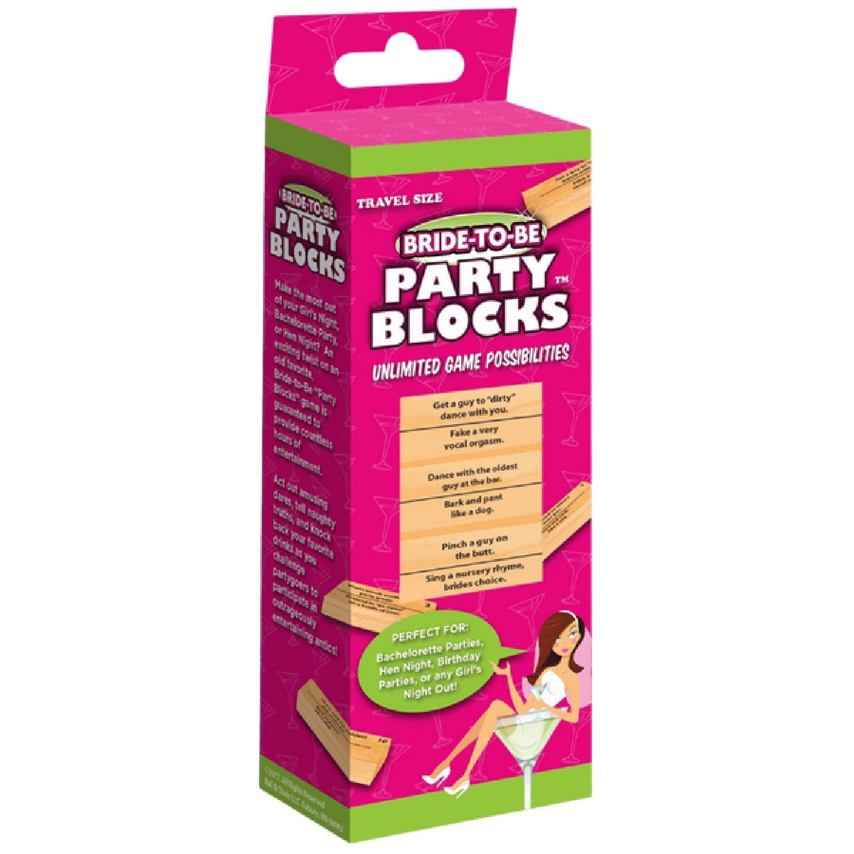Bride to be Party Blocks – Spice up the night out > Novelties > Bachelor & Bachelorette Items - Tophatter Daily Deals
