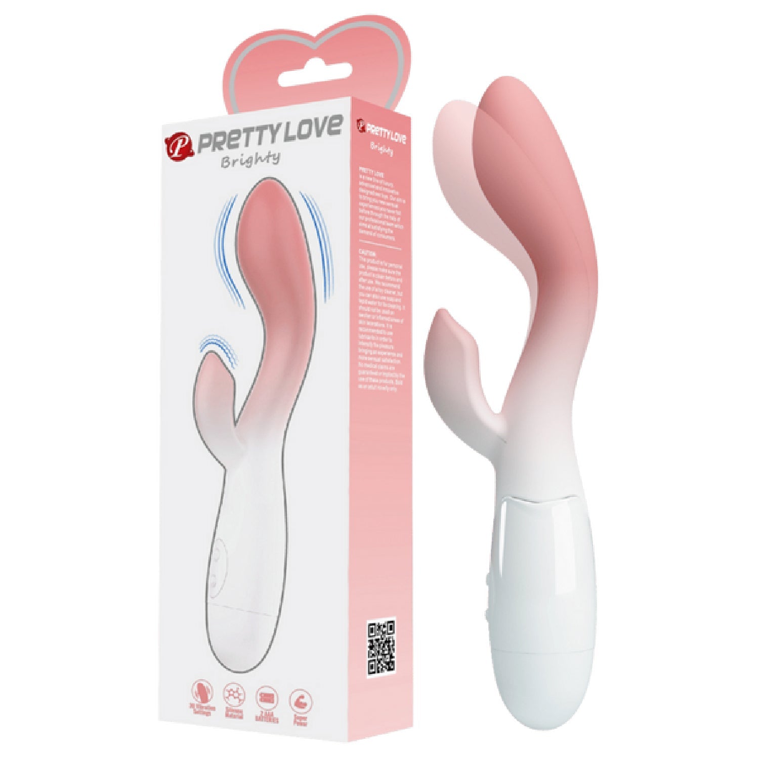 Brighty G-Spot and Clitoral Rabbit Vibrator – Dual Stimulation Vibrator > Sex Toys For Ladies > G-Spot Vibrators - Tophatter Daily Deals