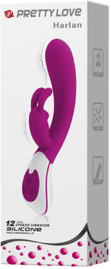 Harlan – Silicone Rabbit Vibrator with Dual Motors > Vibrators > Ladies > Rabbit - Tophatter Daily Deals