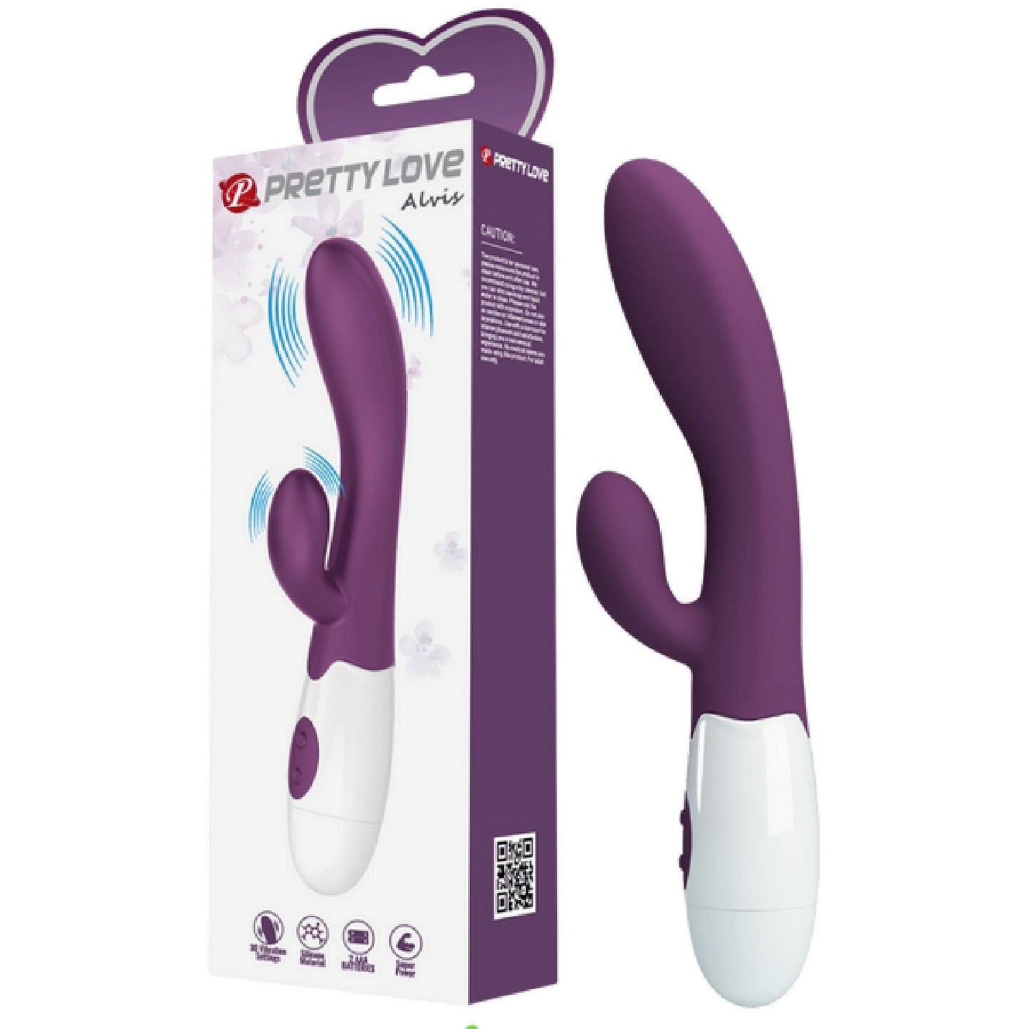Alvis – Rabbit Vibrator with Dual Motors and 30 Vibration Functions > Vibrators > Ladies > Rabbit - Tophatter Daily Deals