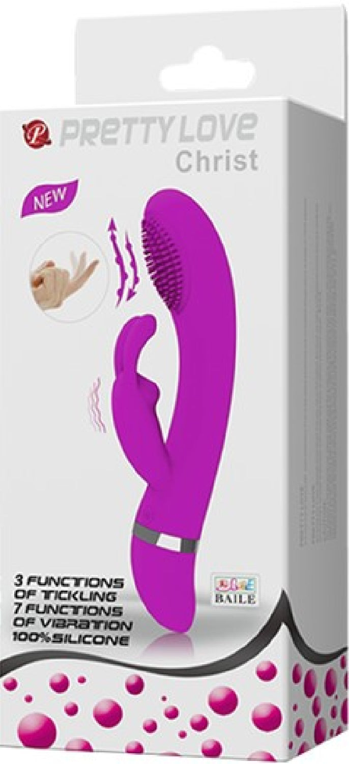 Pretty Love Christ Rabbit Vibrator – Silicone 3 Tickling and 7 Vibration Functions Vibrator > Vibrators > Ladies > Rabbit - Tophatter Daily Deals