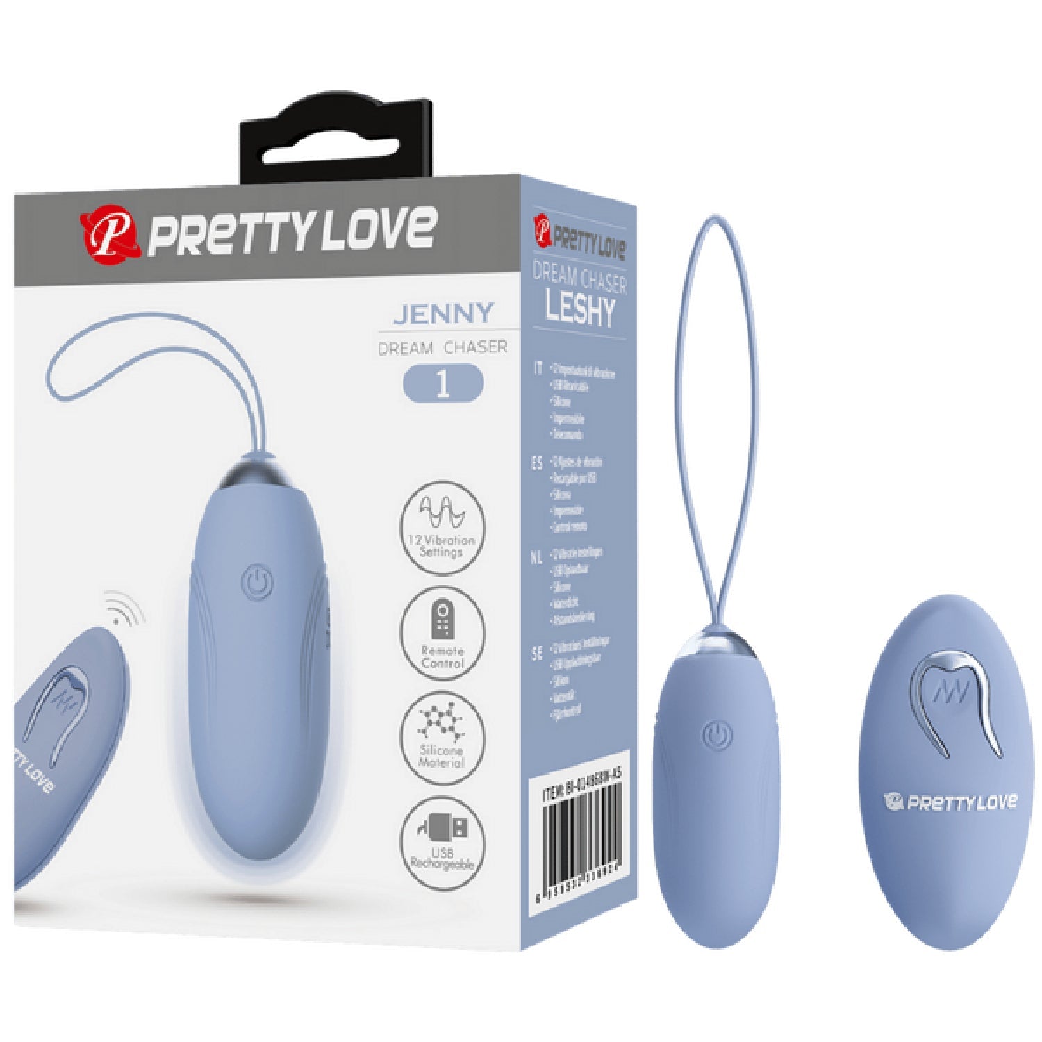 Rechargeable Jenny – Multi-Speed Remote-Controlled Egg Vibrator with 12 Vibration Settings > Sex Toys For Ladies > Vibrating Eggs - Tophatter Daily Deals