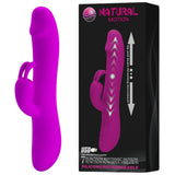 Natural Motion Thrusting – Rechargeable Silicone Rabbit Vibrator with 7 Functions > Vibrators > Ladies > Rabbit - Tophatter Daily Deals