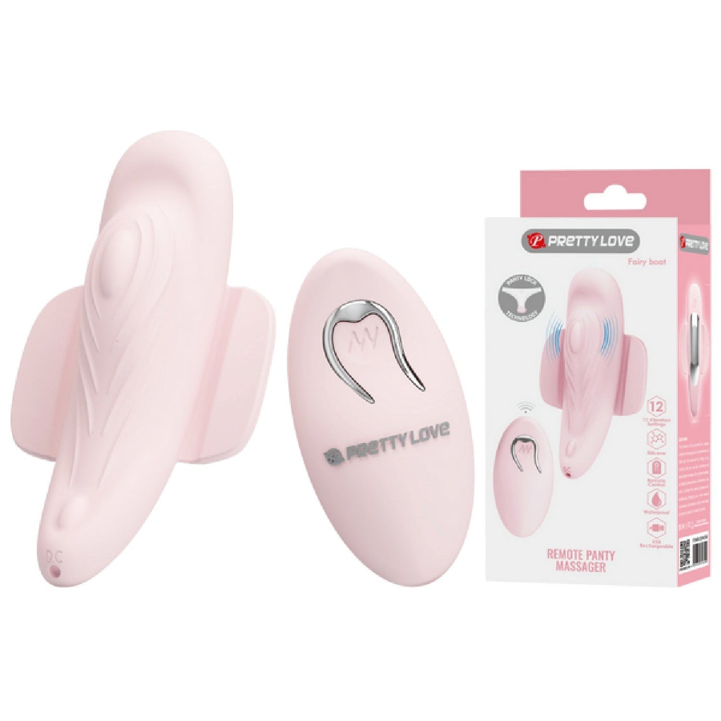 Fairy Boat Remote Panty Massager – Luxury Clitoral Vibrator > Sex Toys For Ladies > Panty Vibes - Tophatter Daily Deals