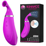 Rechargeable Romance Elephant – Rechargeable Vibrator > Vibrators > Ladies > Clitoral Vibrators and Stimulators - Tophatter Daily Deals