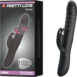 Pretty Love Rechargeable Colin Luxury Rechargeable Silicone Vibrator With Inflatable Head > Vibrators > Ladies > Rabbit Multi - Tophatter Daily Deals
