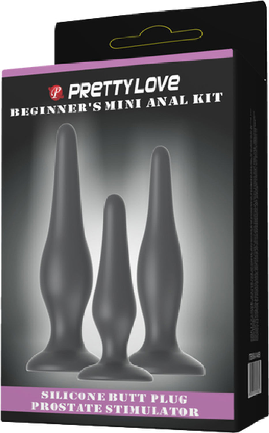 Beginner's Mini Anal Kit – Three Sizes Butt Plug Set for Beginners > Anal Range > Butt Plug Kits - Tophatter Daily Deals