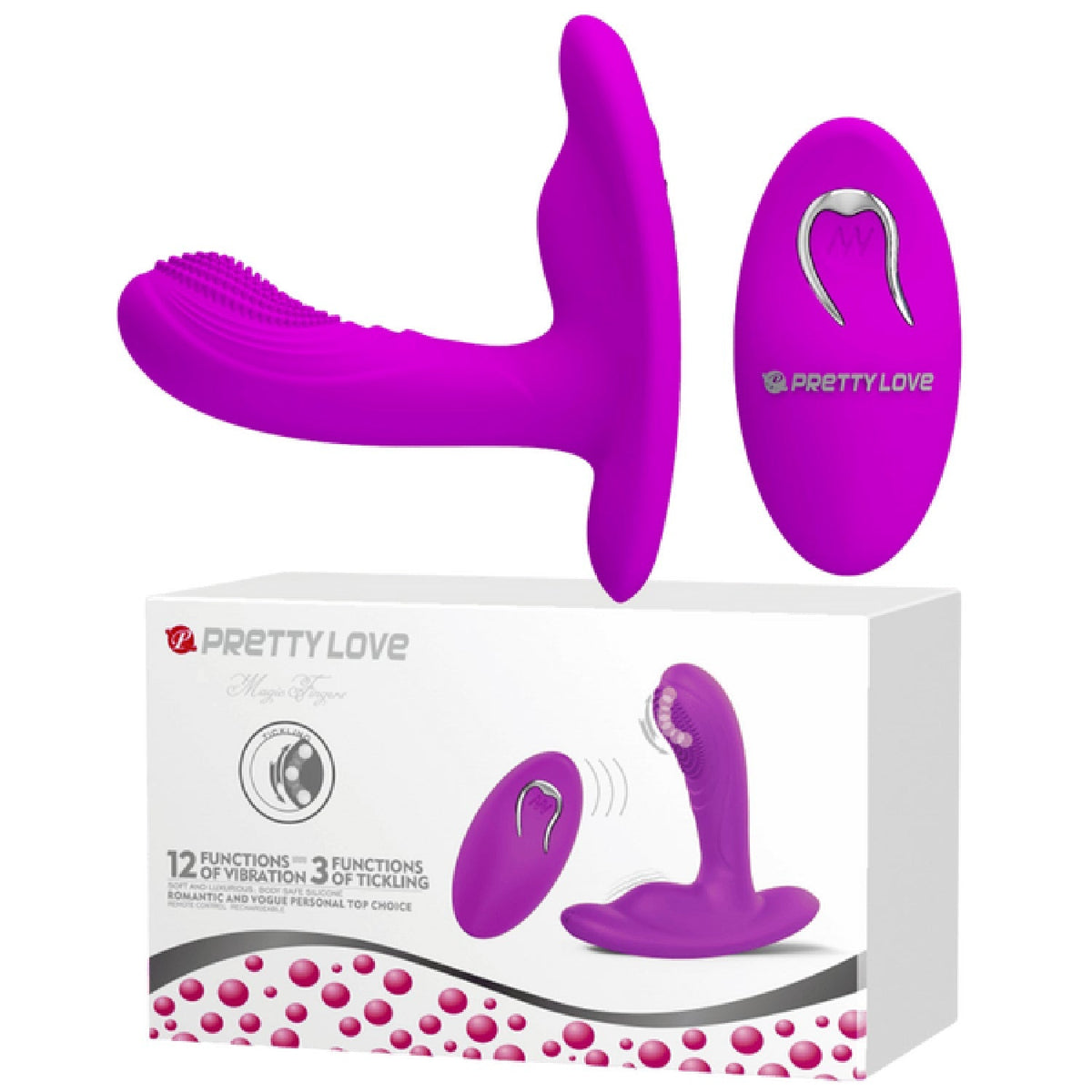 Magic Finger – Rechargeable Remote-Controlled Vibrator with 12 Vibration Functions and 3 Tickling Functions > Vibrators > G-Spot - Tophatter Daily Deals