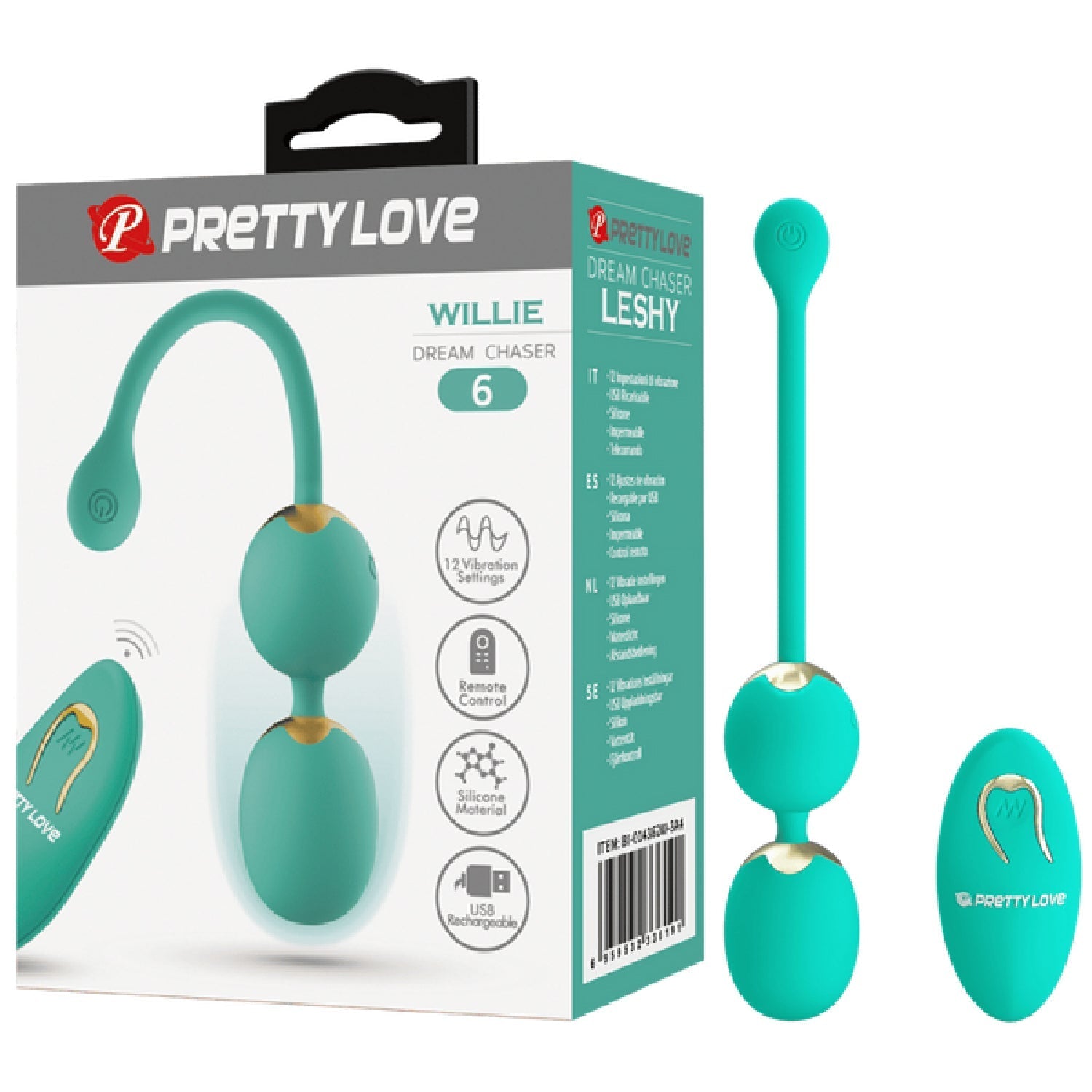 Rechargeable Willie – Remote-Controlled Vibrating Pelvic Floor Exerciser Balls > Sex Toys For Ladies > Kegel Exercise - Tophatter Daily Deals