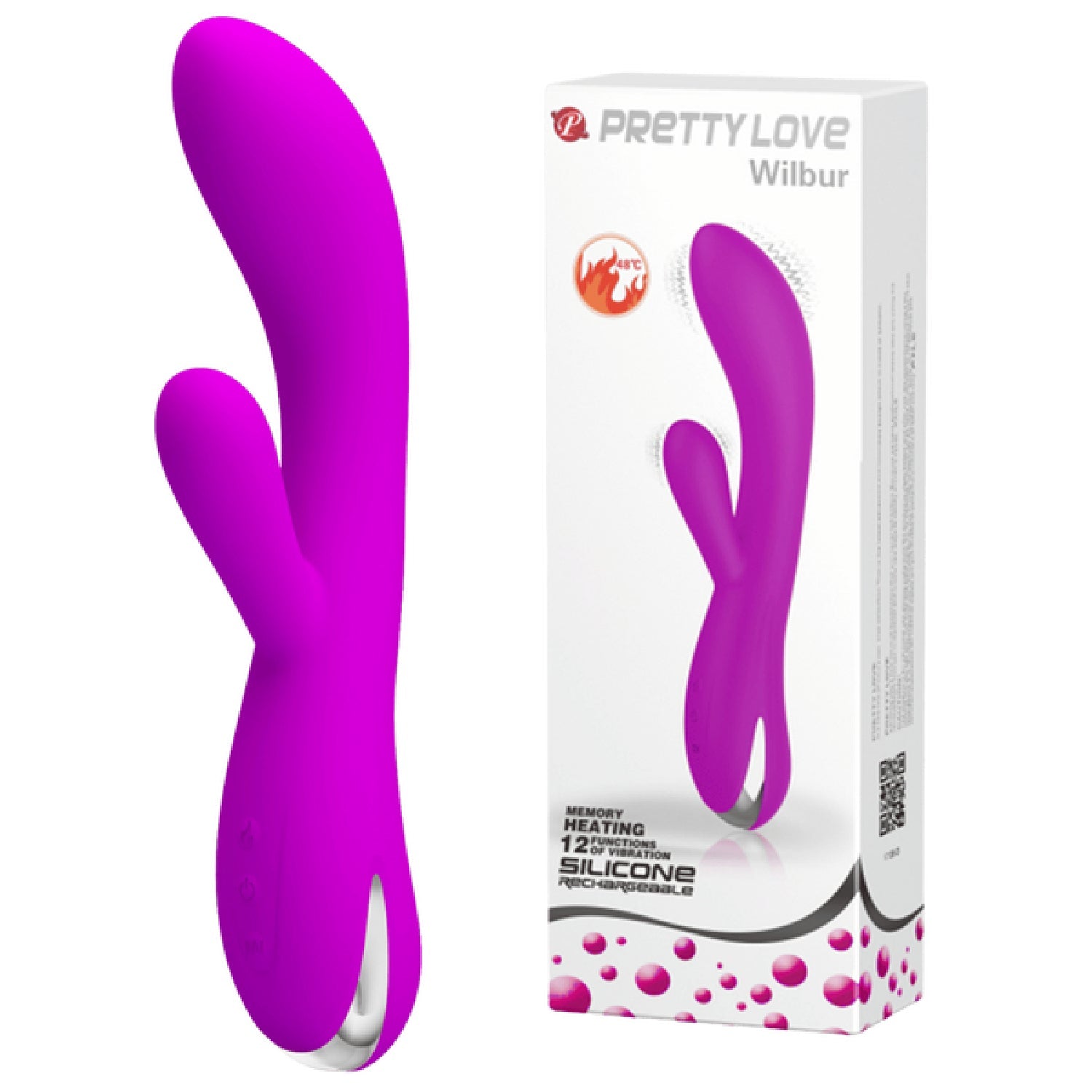 Wilbur Rechargeable Warming Vibrator – Medical-Grade Silicone G-Spot Vibrator > Vibrators > G-Spot - Tophatter Daily Deals
