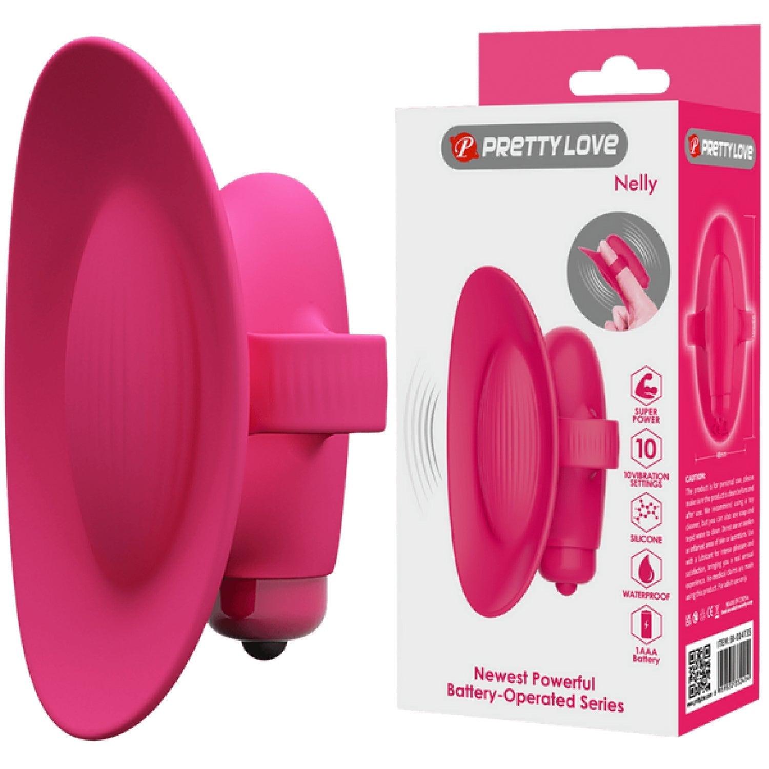 Nelly Silicone Finger Vibe – Smooth Silicone Clitoral Vibrator > Vibrators > Finger Vibrators - Tophatter Daily Deals