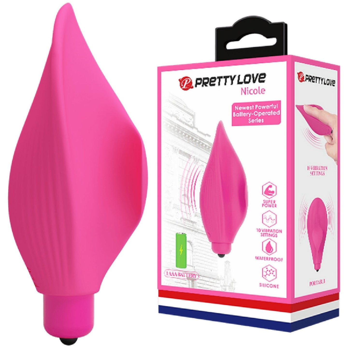 Nicole Silicone Finger Vibe – 10 Function Clit Stimulator Vibrator > Vibrators > Finger Vibrators - Tophatter Daily Deals