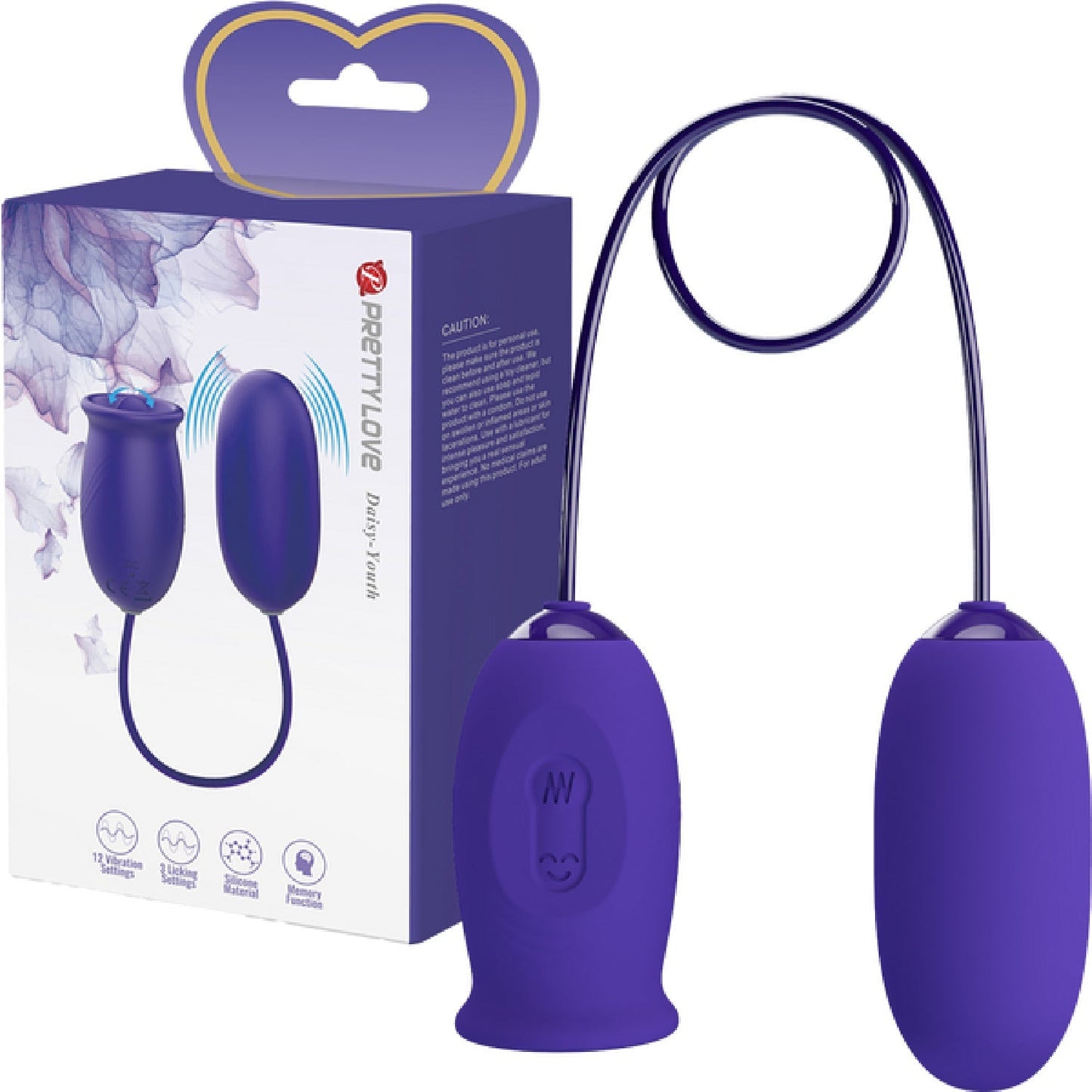 Daisy Licking & Vibrating Combination (Purple) > Vibrators > Ladies > Clitoral Vibrators and Stimulators - Tophatter Daily Deals