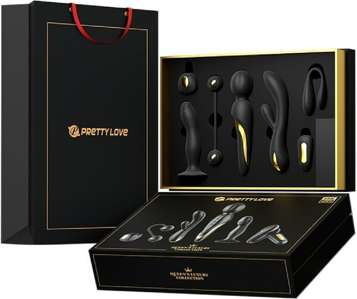 Mini Queen's Luxury Collection (Black) > Sex Toys > Couples Toys - Tophatter Daily Deals